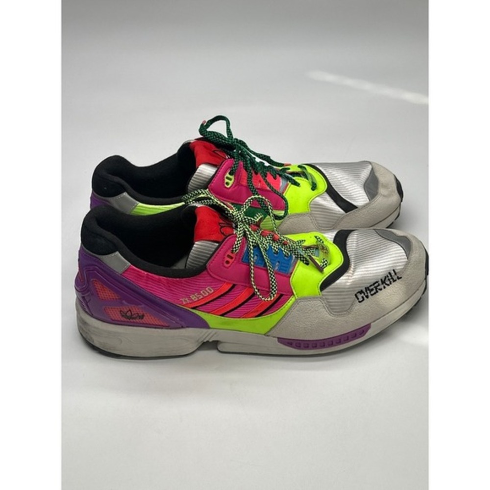Adidas ZX 8500 Overkill Collab Neon‎ Multi Color Mens Running Shoes size 18